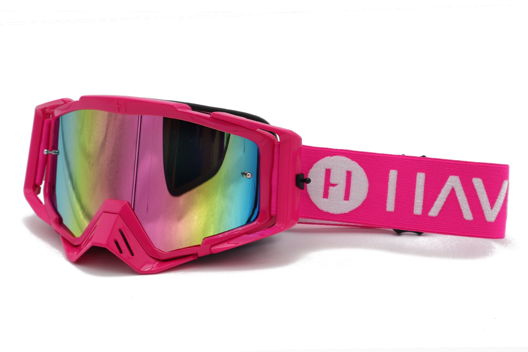 cross goggles Blush