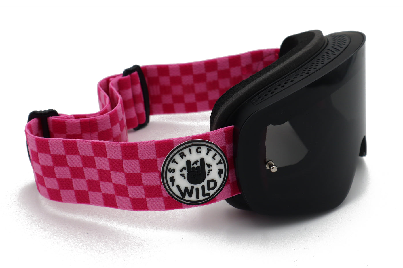 Youth Strictly Wild Pink Checkers