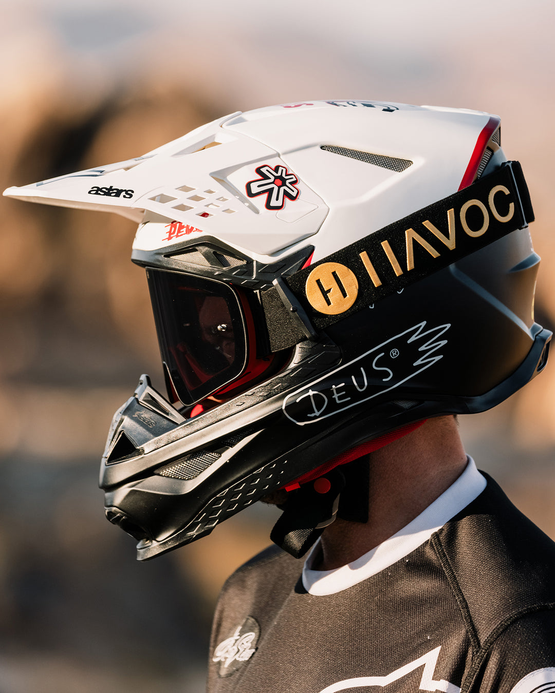 magnetic motocross goggles Infinity Frameless Magnetic Offroad Goggles – Havoc