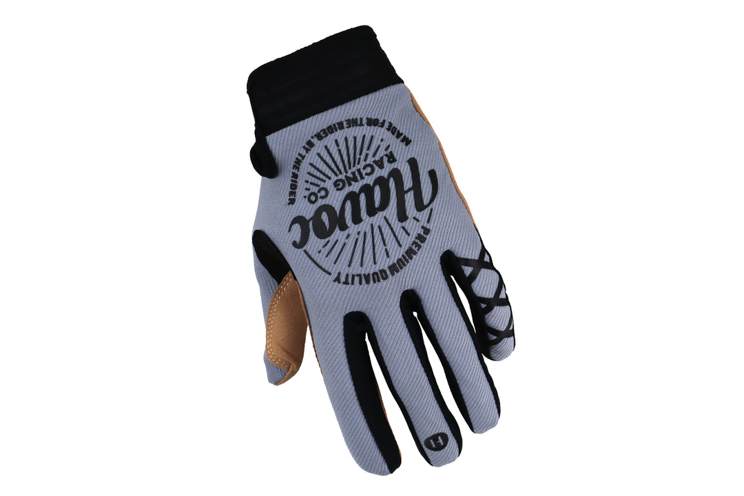 loose riders handschuhe Gray and Black Havoc Gloves
