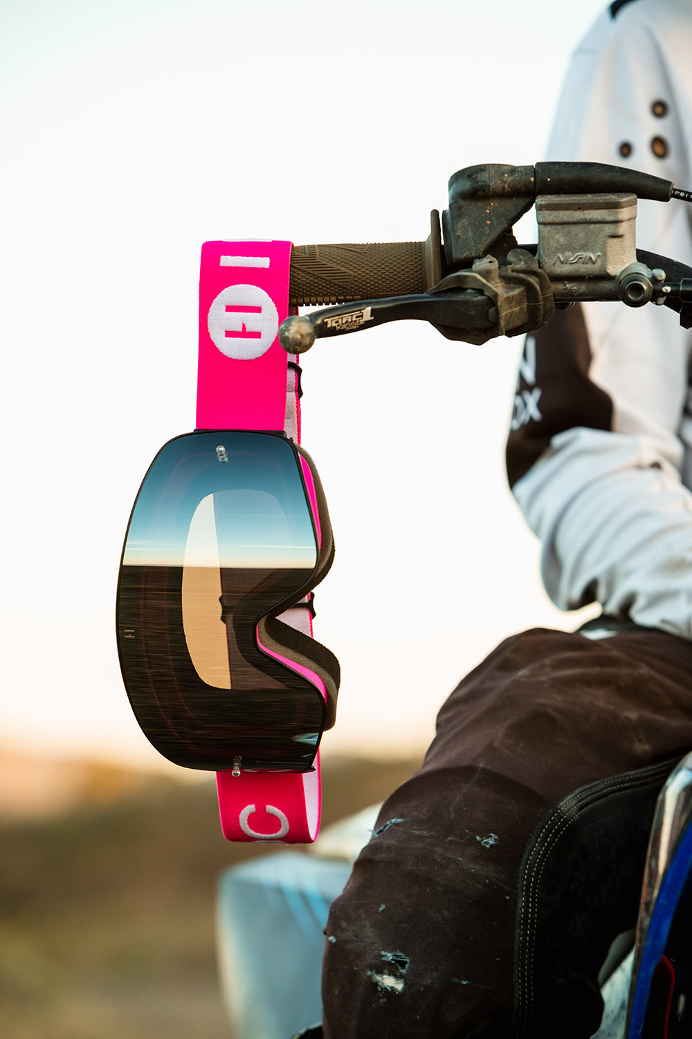 pink mx goggles Havoc Racing Infinity Goggle Flamingo